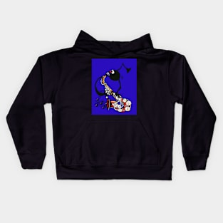 Blues Notation Kids Hoodie